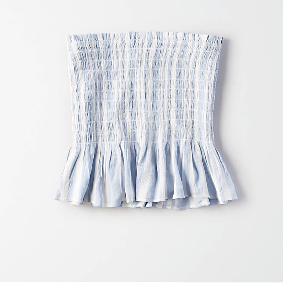 American Eagle Outfitters Tops - AEO peplum tube top